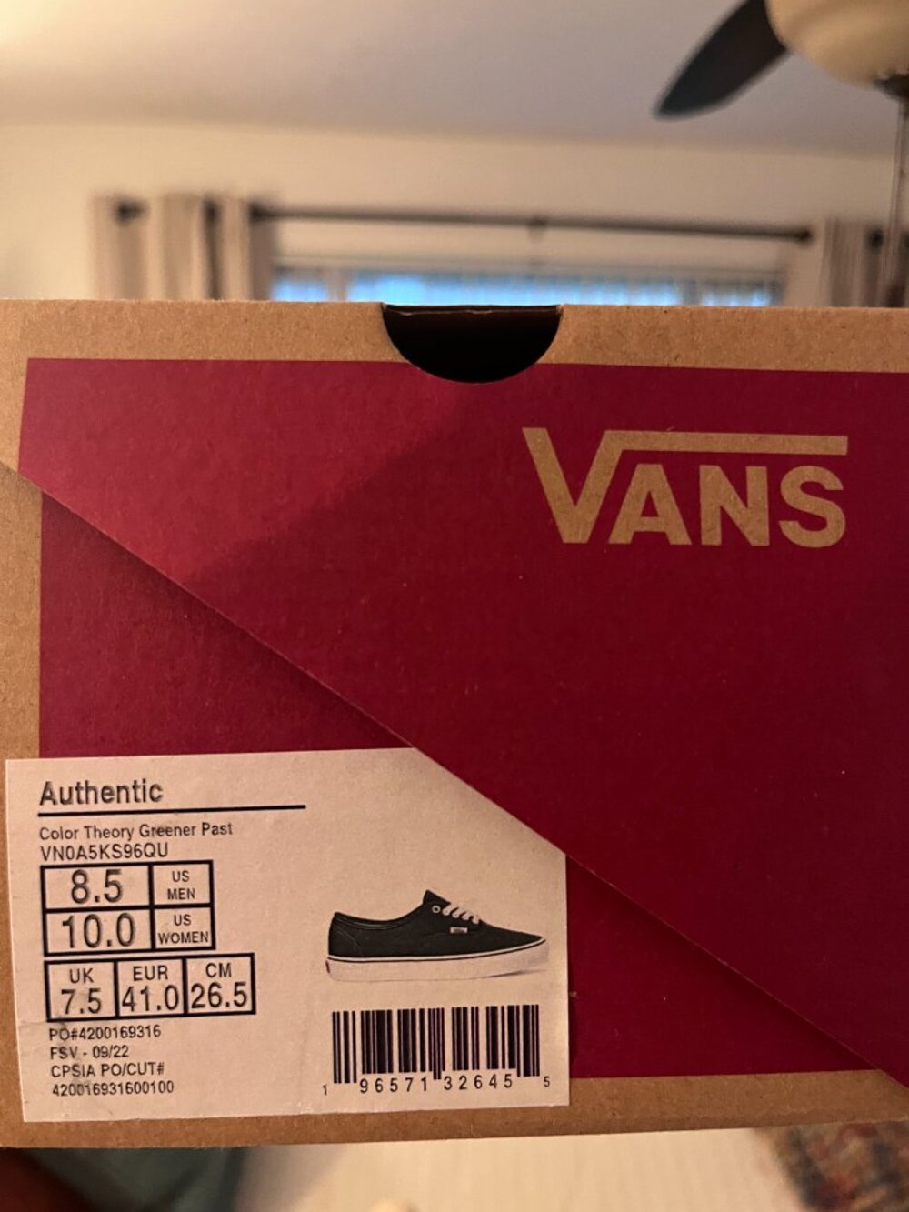 Vans Authentic Color Theory Greener Pastures - Picture 4 of 4